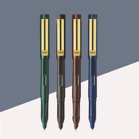 Flair Zoox A9 Fountain Pen with Gold Finish ( Pack of 1 ) – Topperskit LLP