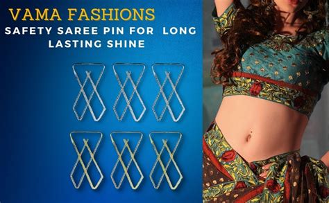 VAMA Fashions Women's Brooches & Pins for Hijab Dupatta Chunri Scrafs ...