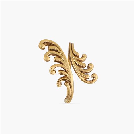 Buy Soyala Gold Plated Tribal Ring | Tarinika – Tarinika India