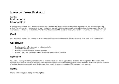 Exercise W1M1 - Assignment - Exercise: Your first API Open Lab ...