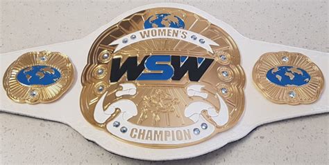 wsw w – Custom Championship Title Belts
