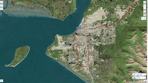 Anchorage, Alaska Map