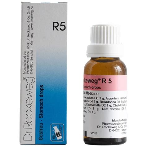 Dr Reckeweg R5 Stomach and Digestion Drop