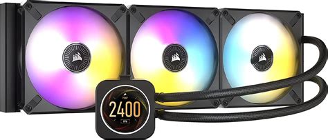 Corsair iCUE H170i Elite LCD Display Liquid CPU Cooler-Custom IPS LCD ...