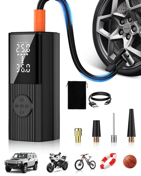 Buy AILKIN Fast Air Compressor, Wireless Portable Tire Inflator Pump ...