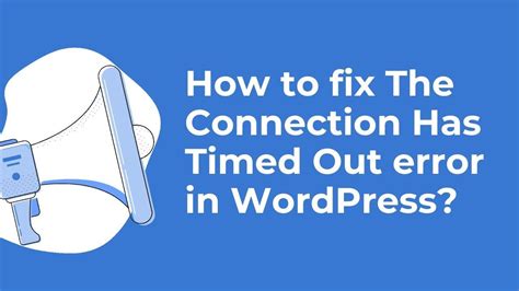 Image result for WP Website Connection Timeout