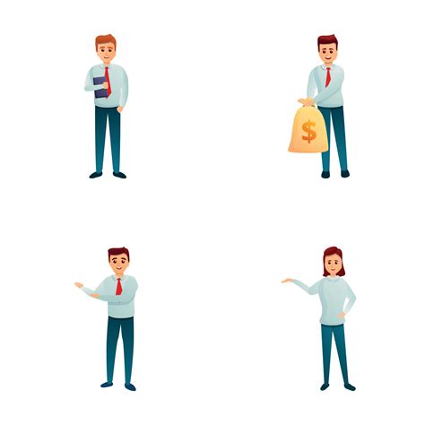 Cartoon Business Man Vector 的图像结果