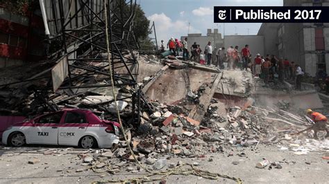 El terremoto de México en imágenes - The New York Times