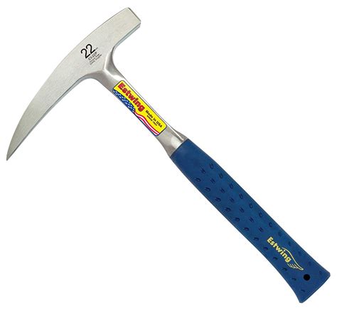 Estwing Rock Pick - 22 oz Geological Hammer with Pointed Tip & Shock ...