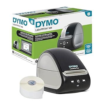 DYMO Labelwriter 550 Direct Thermal Label Printer, USB Connectivity ...