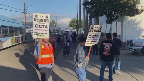 Southern California bus service halts amid mechanics union strike