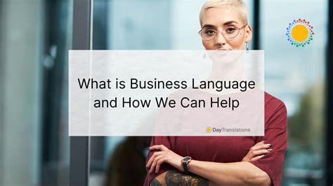 Image result for Business Language