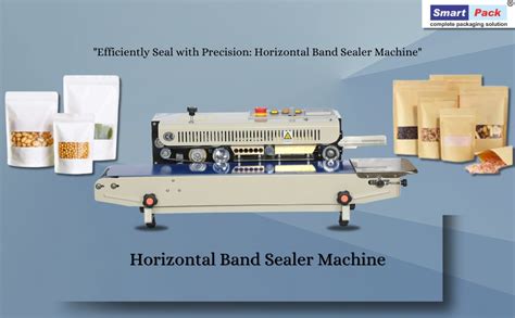 SMART PACK Horizontal Band Sealer Machine Upto 2Kg, Packing Machine ...