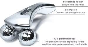 MOHINNI CREATION 3D Y Shape Facial Massage Roller Face Slimming ...