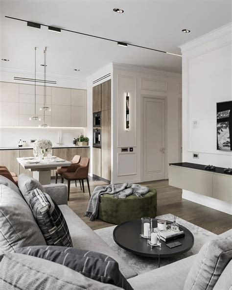 83平现代三居室，全屋以黑白灰为主，打造出了一个时尚有气质的居室！_装修_设计_餐厅