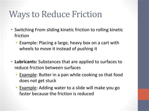 Image result for Reduce Friction