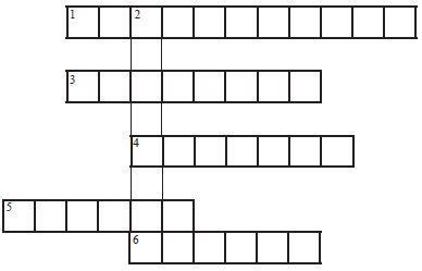 Complete the puzzle using words for types of motion: (1) a spring is ...