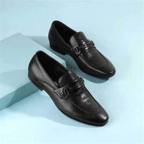 Buy J.Fontini Men Black Formal Moccasin Online | SKU: 14-1522-11-39 ...
