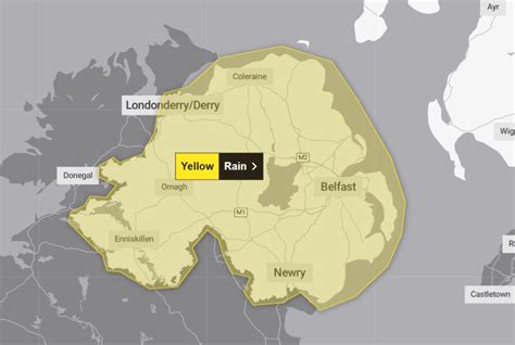 Watch the Met Office forecast, as a new rain warning is issued for ...
