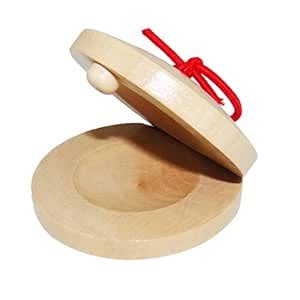 Castanet Suzuki Percussion Instrument Wooden Natural Hand Percussion ...