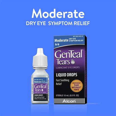 GenTeal Liquid Drops 15mL for Severe Dry Eye Relief – Dryeye Rescue