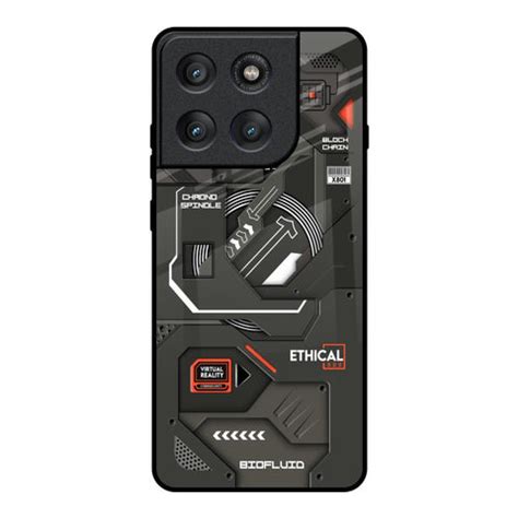 Tech Aesthetics Motorola Edge 60 Pro Glass Back Cover - Flat 35% Off On ...