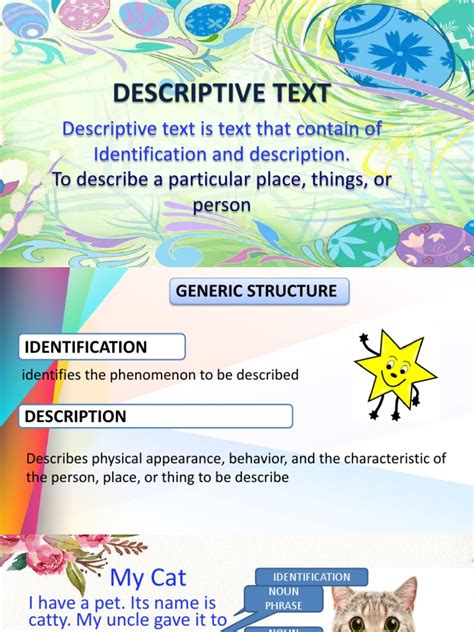 Image result for Definition Descriptive Text