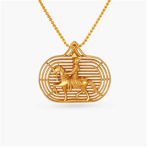 Regal Shivaji Maharaj Pendant