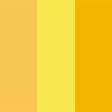 Yellow Sunshine Color Palette - ColorDrop