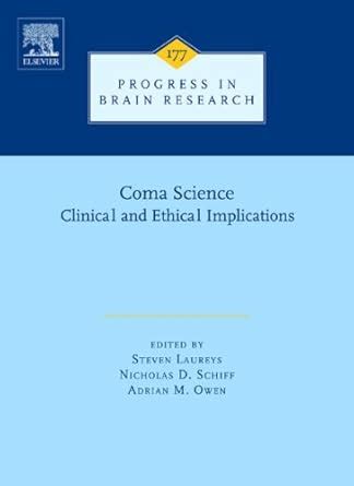 Coma Science (Progress in Brain Research Book 177) eBook : Laureys ...
