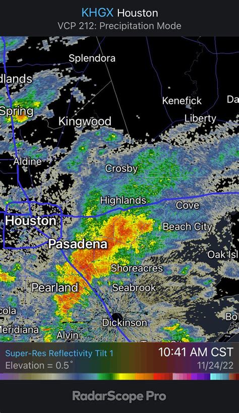 Image result for Houston Radar Loop