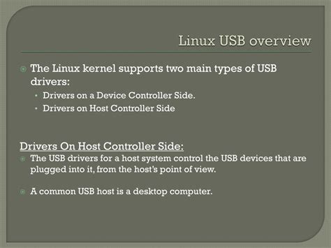 Image result for Linux Kernel Architecture USB