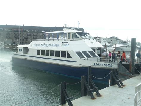 Hingham, Hull – Long Wharf, Boston via Logan Airport (Ferry) | Miles in ...