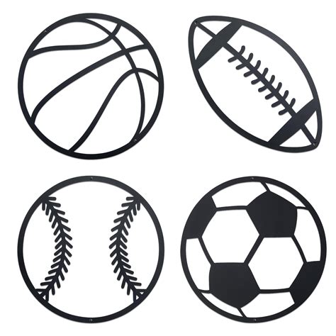A set of clipart images featuring various sports balls including ...
