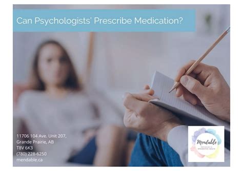Can Psychologists’ Prescribe Medication? | PDF