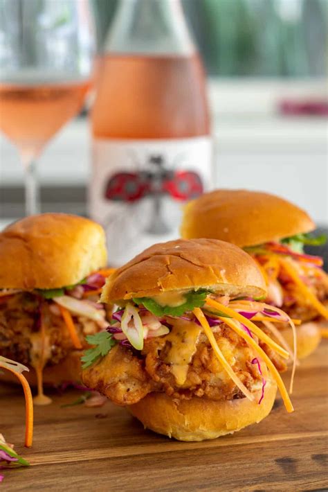 Fried Chicken Sliders - AnotherFoodBlogger