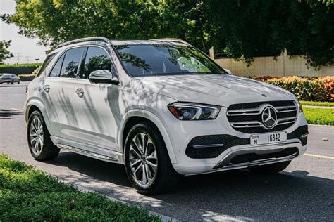 Rent Mercedes Benz GLE White in Dubai - SUV - Octane.Rent