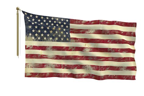 AI generated American Flag Waving png 42654144 PNG