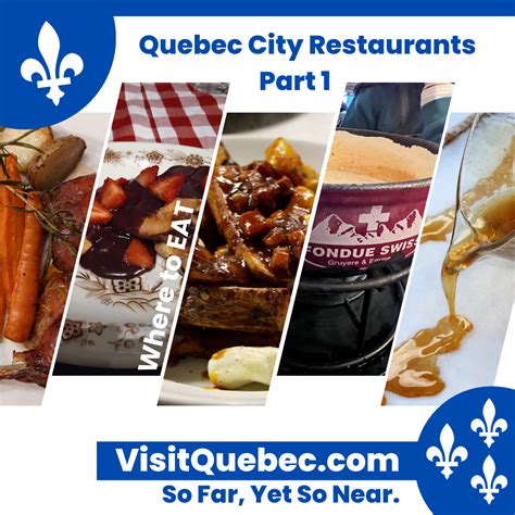 Best Quebec City Restaurants - Visit Quebec