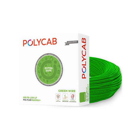Polycab Maxima+ Green Wire HR FR-LSH LF – HomeRun