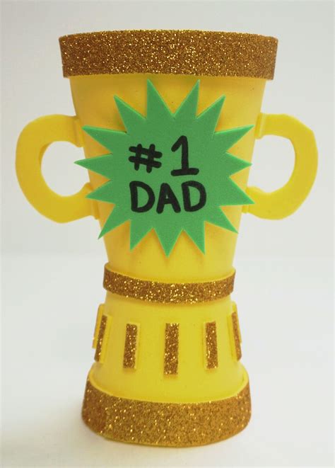 happy fathers day trophy