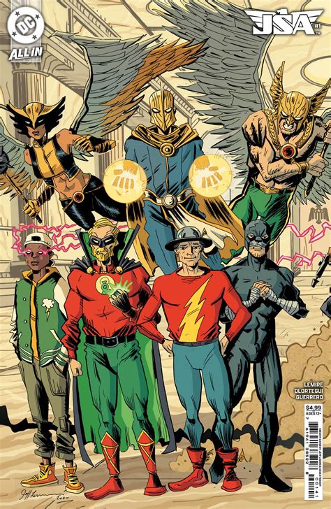 JSA #1 Preview: Golden Age vs. Edgy New World