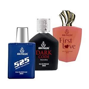 Buy John Phillips 525 & DARK CODE & FIRST LOVE | Long Lasting - Eau De ...
