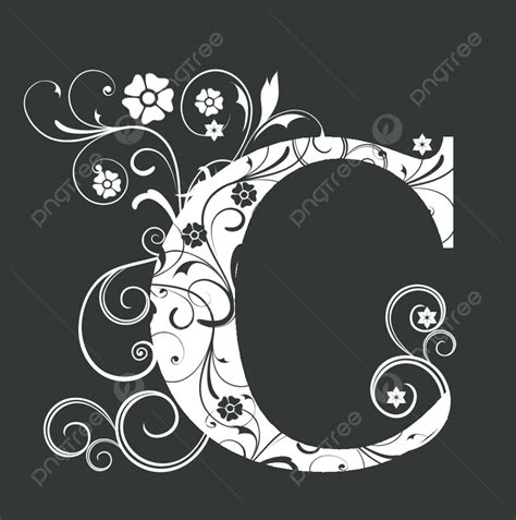 Calligraphy Capital Letter C