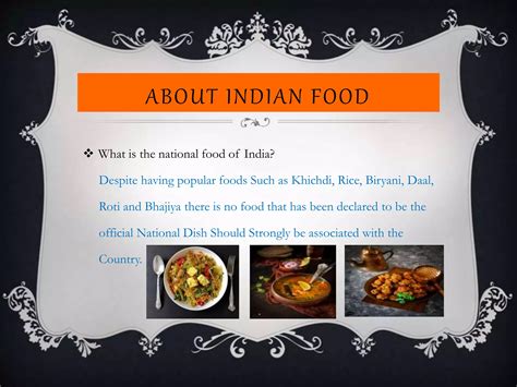 Presentation indian food | PPTX