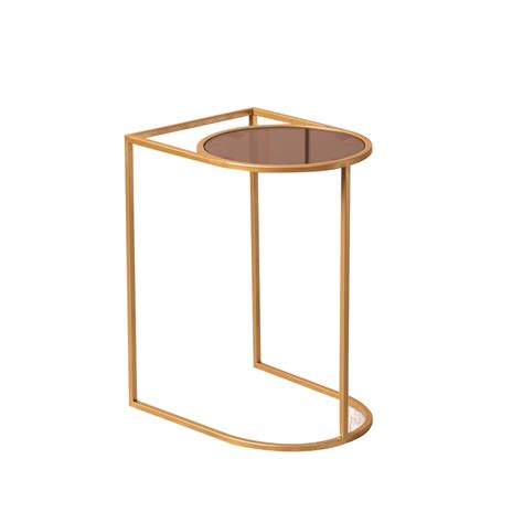 Buy Gold Magazine Side Table Online at Best Price in India | Nestroots