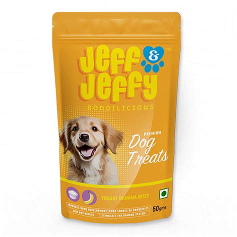 Jeff and Jeffy Yogurt Banana Bites – Puppiezo