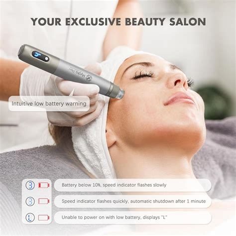Professional Aesthetician using Hydra Pen H3 on client