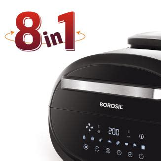 Borosil Best Digi Air Fryer, 6.1 L