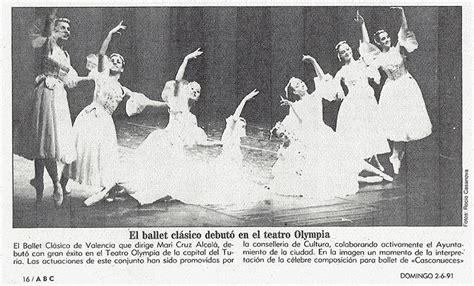 Historia - Ballet Clásico de Valencia